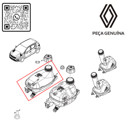 217102572R VASO DE EXPANSAO DO RADIADOR 1.0 12V H5D KARDIAN RN 02572R -4-